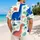 Playful Dinosaur Adventure for Sunny Vacations and Family Island Getaways Outdoors Hawaiian Shirt - 2
