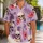 Tropical Skull Island Motif for Beach Parties and Summer Getaways, Men’s Resort Style Hawaiian Shirt - 1