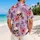 Tropical Skull Island Motif for Beach Parties and Summer Getaways, Men’s Resort Style Hawaiian Shirt - 2