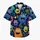 Colorful Cartoon Island Monsters for Beach Holidays and Resort Weekends for Men and Kids Hawaiian Shirt - 7