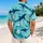 Ocean Shark Waves Beach Vacation Gift for Men, Coastal Sea Life Lovers and Surfers Hawaiian Shirt - 2