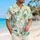 Art Deco Seafoam Arch Motifs for Resort Getaways, Coastal Weekends and Island Vacations Hawaiian Shirt - 6