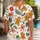 Christmas Gingerbread Men, Candy Cane Bows And Tropical Cheer For Holiday Parties Hawaiian Shirt - 1