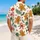 Christmas Gingerbread Men, Candy Cane Bows And Tropical Cheer For Holiday Parties Hawaiian Shirt - 2