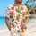 Christmas Gingerbread Men, Candy Cane Bows And Tropical Cheer For Holiday Parties Hawaiian Shirt - 6