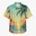 Tropical Palm Beach Sunset Scene For Island Getaways And Men's Summer Vacations Hawaiian Shirt - 7