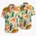 Tropical Flamingos, Tigers and Parrots for Resort Vacations and Beach Getaways for Men Hawaiian Shirt - 5