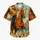 Western Cowboy Riding Horse Scene for Beach Vacations and Ranch Getaways for Men Hawaiian Shirt - 7
