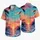 Tropical Sunset Ocean Waves and Palm Trees for Beach Vacations and Island Getaways Hawaiian Shirt - 5
