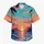 Tropical Sunset Ocean Waves and Palm Trees for Beach Vacations and Island Getaways Hawaiian Shirt - 7