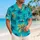 Tropical Coconut Palm Grove Motif For Beach Resorts, Summer Vacations And Men Hawaiian Shirt - 6