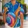 Colorful Snail Garden Scene for Beach Vacations and Summer Getaways, Nature Lovers Hawaiian Shirt - 1