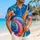 Colorful Snail Garden Scene for Beach Vacations and Summer Getaways, Nature Lovers Hawaiian Shirt - 6