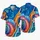Colorful Snail Garden Scene for Beach Vacations and Summer Getaways, Nature Lovers Hawaiian Shirt - 5