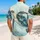 Sea Turtle Ocean Scene for Summer Beach Vacations, Island Getaways, and Men’s Travel Hawaiian Shirt - 2