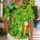 Emerald Leprechaun Hats Clover Coins Horseshoes For St. Patrick’s Day Beach Celebrations Hawaiian Shirt - 1