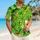 Emerald Leprechaun Hats Clover Coins Horseshoes For St. Patrick’s Day Beach Celebrations Hawaiian Shirt - 6