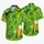 Emerald Leprechaun Hats Clover Coins Horseshoes For St. Patrick’s Day Beach Celebrations Hawaiian Shirt - 5