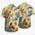 Tropical Birds, Flowers And Ocean Waves For Beach Holidays, Island Getaways By The Sea Hawaiian Shirt - 5