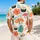 Cute Sushi Roll Icons for Beach Vacations and Summer Dining, Casual Gift Idea for Men Hawaiian Shirt - 2