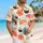 Cute Sushi Roll Icons for Beach Vacations and Summer Dining, Casual Gift Idea for Men Hawaiian Shirt - 6