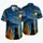 Orange and Black Cat Moonlit Lagoon Scene for Beach Getaways and Summer Vacations Hawaiian Shirt - 5