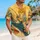 Orange Cat Fisherman Shark Adventure For Beach Vacations And Summer Days For Men Hawaiian Shirt - 6