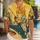 Orange Cat Fisherman Shark Adventure For Beach Vacations And Summer Days For Men Hawaiian Shirt - 1
