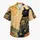 Black Astronaut Cat Under A Tropical Moon For Beach Vacations And Summer Getaways Hawaiian Shirt - 7