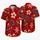 Christmas Snowflakes and Tropical Ornaments for Holiday Parties, Festive Men's Wear Hawaiian Shirt - 5
