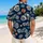 Vintage Motorcycle Island Ride Motif for Beach Trips, Summer Travel, and Cruises Hawaiian Shirt - 2
