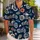 Vintage Motorcycle Island Ride Motif for Beach Trips, Summer Travel, and Cruises Hawaiian Shirt - 1
