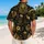 Egyptian Pharaoh Scarabs and Pyramids for Resort Travel, Summer Nights, and Modern Men Hawaiian Shirt - 2
