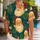 Santa Claus Evergreen Holiday Faces for Tropical Christmas Celebrations and Gift Giving Hawaiian Shirt - 1