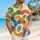 Rainbow Cartoon Helping Hands for Beach Vacations, Festivals and Summer Travel Style Hawaiian Shirt - 6