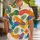 Rainbow Cartoon Helping Hands for Beach Vacations, Festivals and Summer Travel Style Hawaiian Shirt - 1