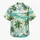 Teal Palm Tree Beach Escape for Sunny Vacations and Resort Days, Men’s Island Style Hawaiian Shirt - 7