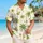 Tropical Palm Trees for Beach Holidays and Island Getaways, Relaxed Men's Summer Style Hawaiian Shirt - 6