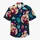 Santa Claus Pixel Holiday Cheer for Festive Winter Celebrations, Men’s Christmas Style Hawaiian Shirt - 7