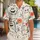Whimsical Tropical Monster Doodles for Beach Holidays and Playful Weekend Getaways Hawaiian Shirt - 1