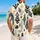 Black and Ochre Tribal Motifs for Island Getaways and Relaxed Resort Weekends Wear Hawaiian Shirt - 2