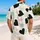 Black Heart And Aqua Lattice Motifs For Romantic Island Getaways And Summer Vacations Hawaiian Shirt - 2