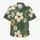 Cream Daisy And Golden Star Motifs For Sunny Island Getaways And Resort Weekends Hawaiian Shirt - 7