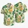 Monstera and Golden Tropical Flowers for Beach Vacations and Resort Days Hawaiian Shirt - 5