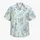 Blue Wildflower Sprigs for Beach Getaways and Resort Weekends, Men's Summer Style Hawaiian Shirt - 7