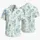 Blue Wildflower Sprigs for Beach Getaways and Resort Weekends, Men's Summer Style Hawaiian Shirt - 5