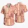 Dusty Rose Island Blocks for Beach Getaways and Resort Weekends, Men's Vacation Wear Hawaiian Shirt - 5