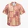 Dusty Rose Island Blocks for Beach Getaways and Resort Weekends, Men's Vacation Wear Hawaiian Shirt - 7