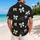 White Ribbon Bows and Island Florals for Resort Evenings and Coastal Celebrations in Style Hawaiian Shirt - 2