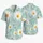 White Daisy Meadow with Golden Centers for Sunny Resort Getaways and Everyday Men Hawaiian Shirt - 5